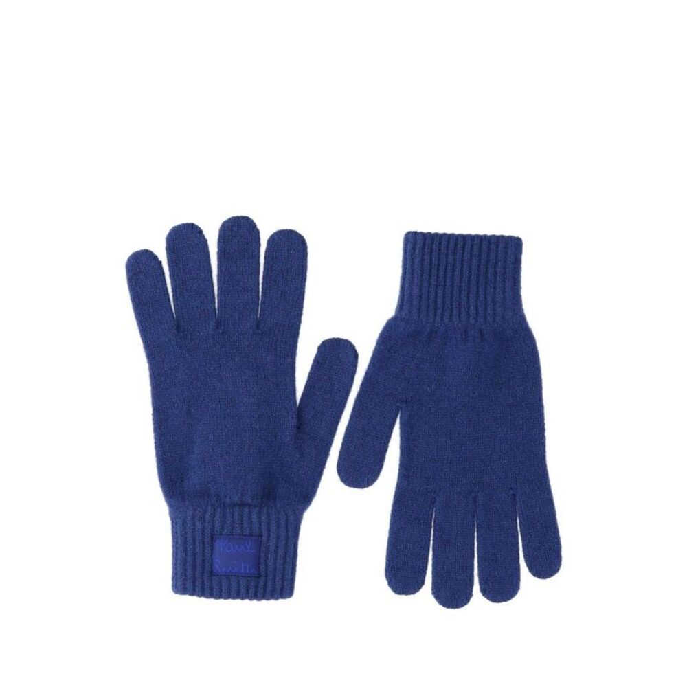 Paul Smith Men Cashmere And Merino Wool Gloves